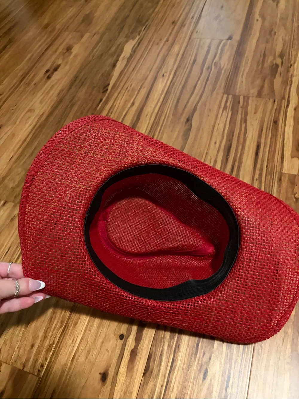 Red Straw Cowboy Hat | Country Concert Western Cowgirl Hat